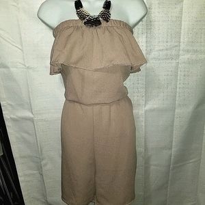 Ladies Romper shorts/Necklace